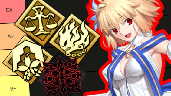 fate grand order tier list